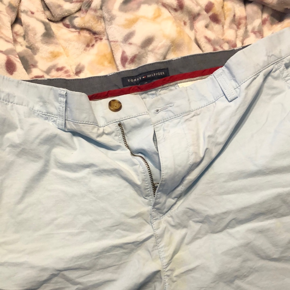 Tommy hilfiger men’s soft blue shorts size 38 like new